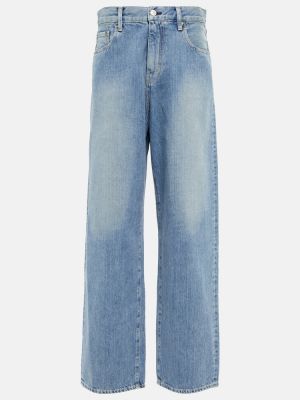 Voľné džínsy s vysokým pásom Junya Watanabe modrá