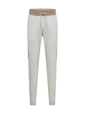 Меланжирани спортни панталони S.oliver сиво