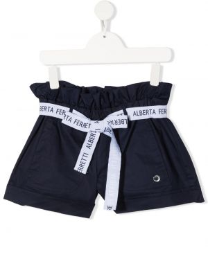 Shortsit tytöille Alberta Ferretti Kids sininen