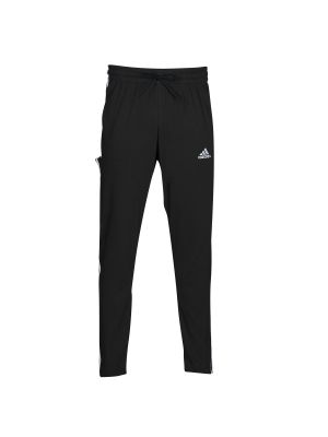 Pruhované sportovní kalhoty jersey Adidas černé