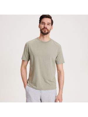 Priliehavé tričko Reserved zelená