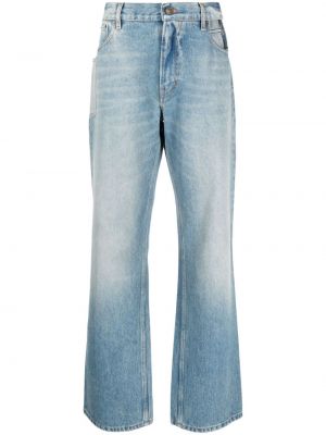 Voľné džínsy s nízkym pásom Gauchere modrá