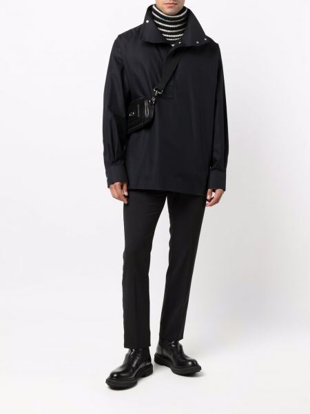 Camisa con cuello alto Givenchy negro