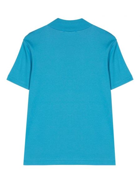 Koszulka bawełniana Enfold niebieska