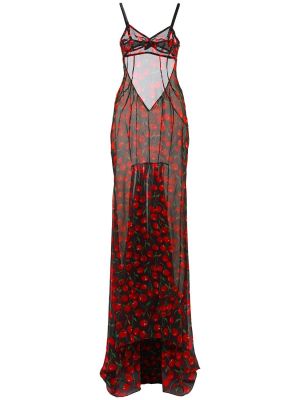 Šifonové hedvábné šaty Dolce & Gabbana