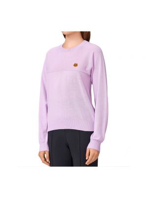 Suéter con rayas de tigre Kenzo rosa