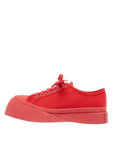 Sneakersy Marni Pre-owned czerwone