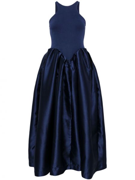 Sukienka długa Marques'almeida niebieska