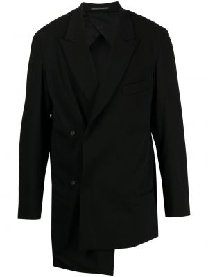 Asimetrični blazer Yohji Yamamoto črna