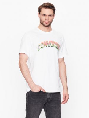 T-shirt Converse blanc