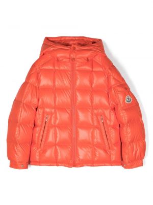 Quiltet jakke for piger Moncler Enfant orange