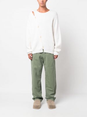 Pantalon droit Lemaire vert
