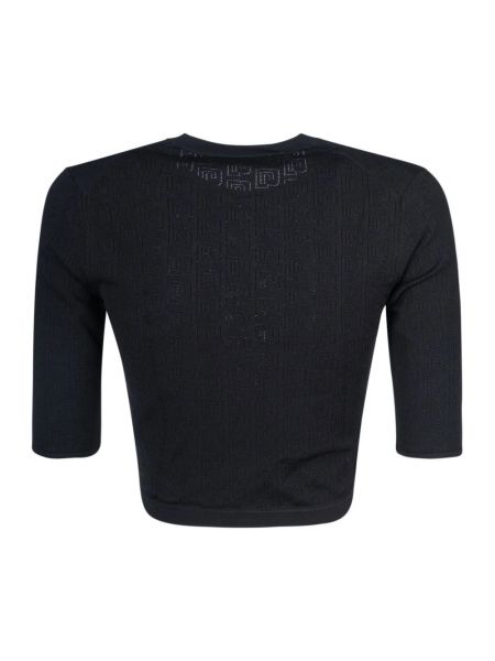 Jersey de tela jersey Paco Rabanne negro
