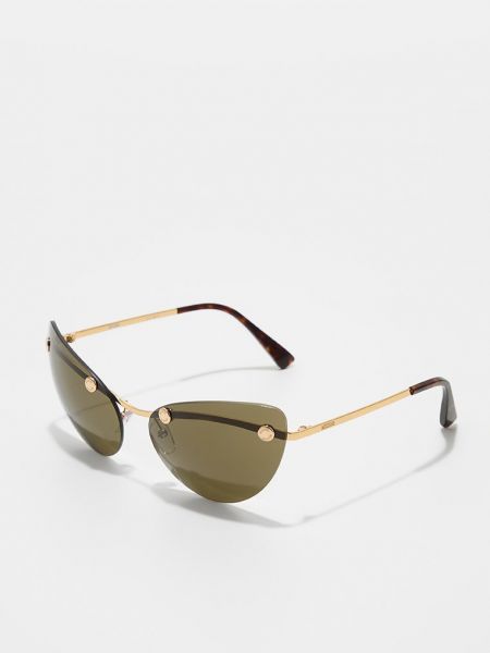 Okulary przeciwsłoneczne Moschino złote