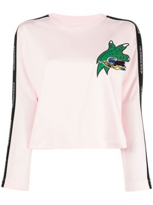 T-skjorte Lacoste rosa