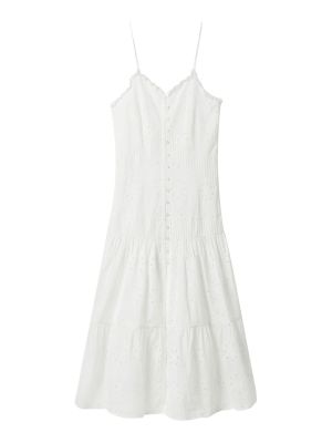 Макси рокля Desigual бяло