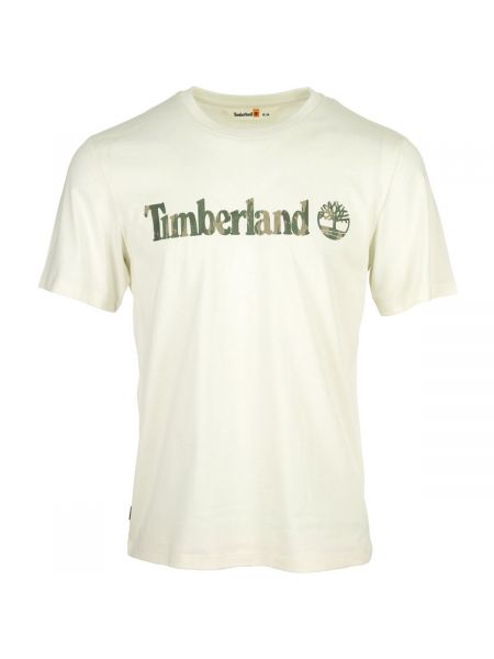 Tričko s krátkými rukávy Timberland bílé