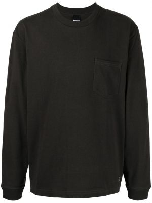 Βαμβακερό πουκάμισο Suicoke μαύρο