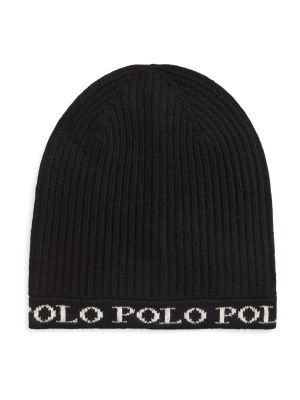 Σκούφος Polo Ralph Lauren μαύρο