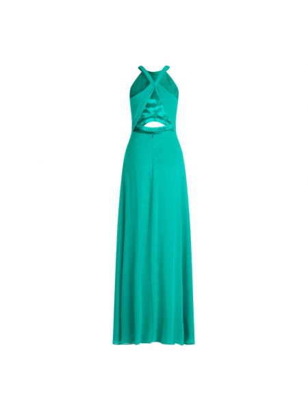 Rozkloszowana sukienka elegancka Vera Mont zielona