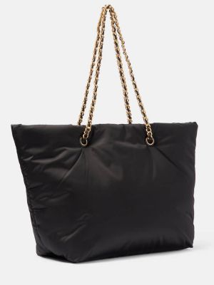 Nákupná taška Tory Burch čierna