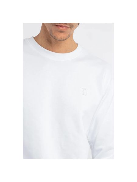 Sweatshirt mit stickerei Dondup weiß