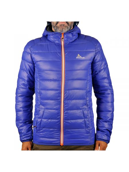 Pikowana kurtka Peak Mountain niebieska
