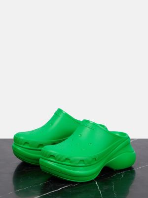 Nizki čevlji s platformo Balenciaga zelena