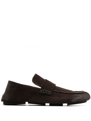 Seemisnahksed loafer-kingad Marsell pruun