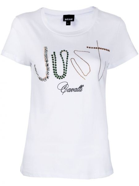 T-shirt Just Cavalli vit