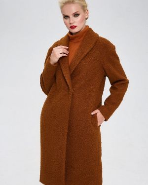 Пальто Yulia'sway, коричневое