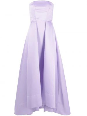 Вечерна рокля с висока талия Pinko виолетово