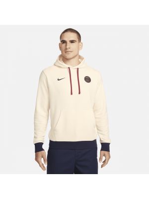 Fleece hoodie Nike weiß