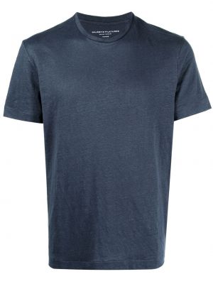 Jersey figurbetonte t-shirt Majestic Filatures blau