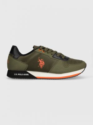 Sneakersy U.s Polo Assn. zielone