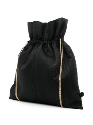 Jedwabny plecak 0711 czarny