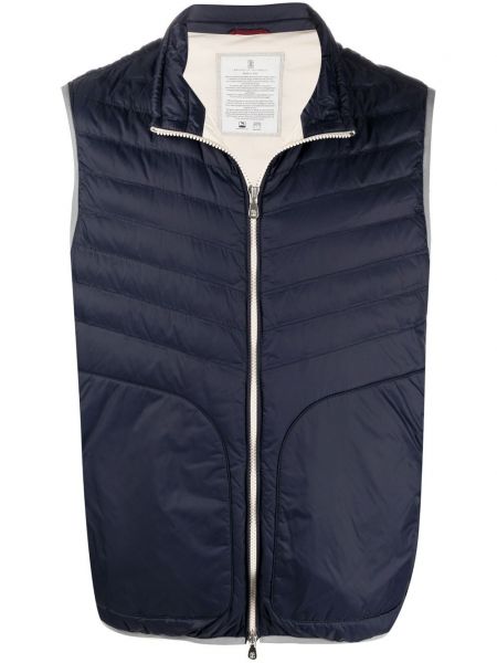 Vest Brunello Cucinelli blå