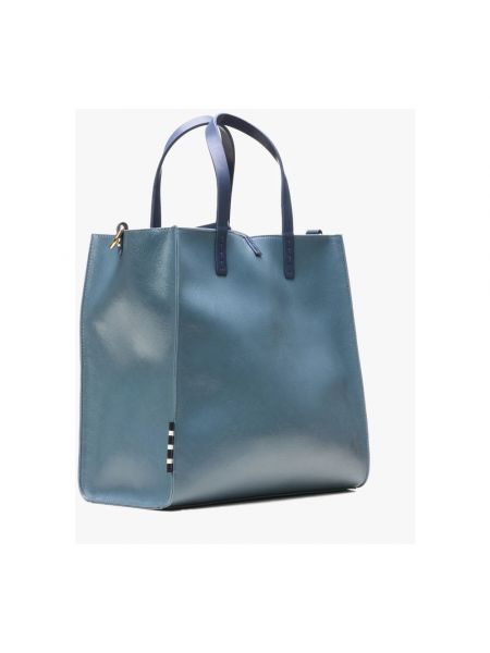 Shopper handtasche mit taschen Manila Grace blau