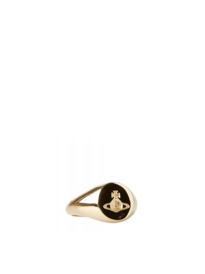 Żółty pierścionek Vivienne Westwood