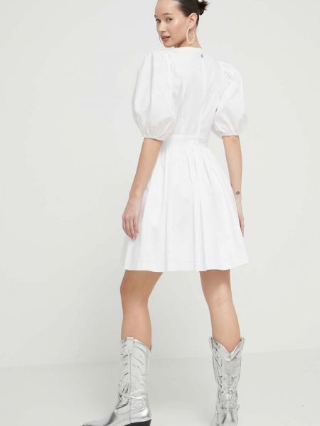 Mini šaty Rotate bílé