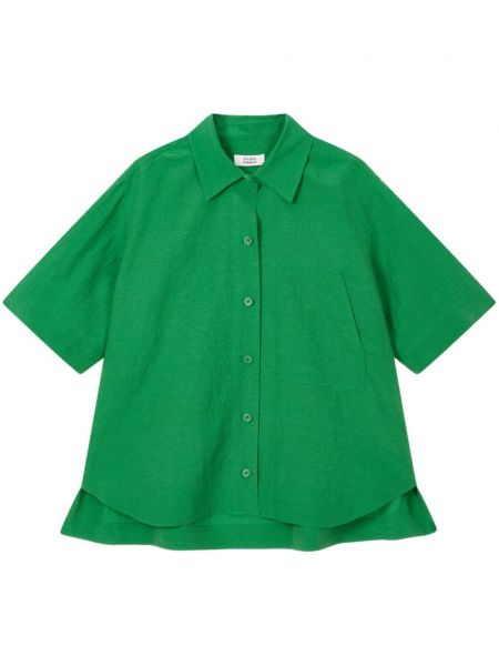 Риза с копчета Studio Tomboy зелено