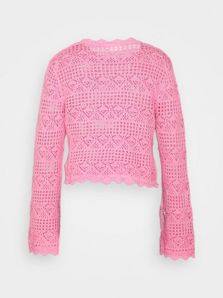 Sweter Monki różowy