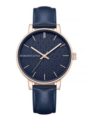Кожаные часы Bcbgmaxazria синие