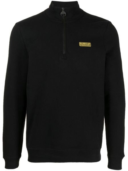 Sweatshirt mit print Barbour schwarz