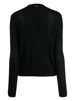 Kašmira džemperis Herno melns