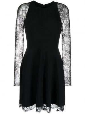 Коктейлна рокля с дантела Giambattista Valli черно