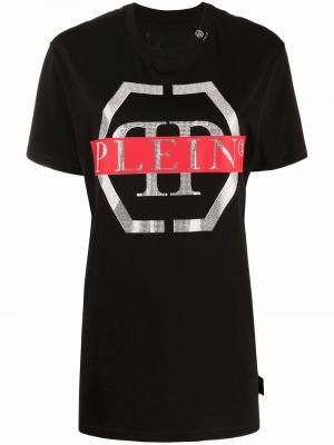 Μπλούζα Philipp Plein μαύρο