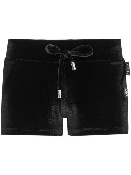 Velour shorts Philipp Plein sort