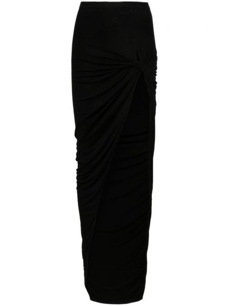 Suknja Rick Owens Lilies crna