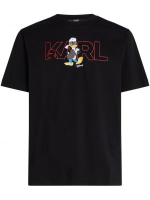 T-shirt Karl Lagerfeld svart